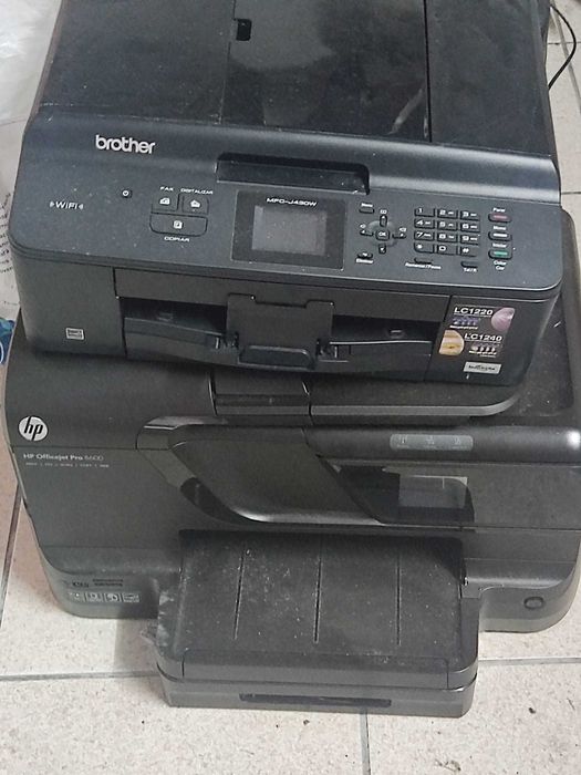 Impressoras HP e Brother - Avariadas