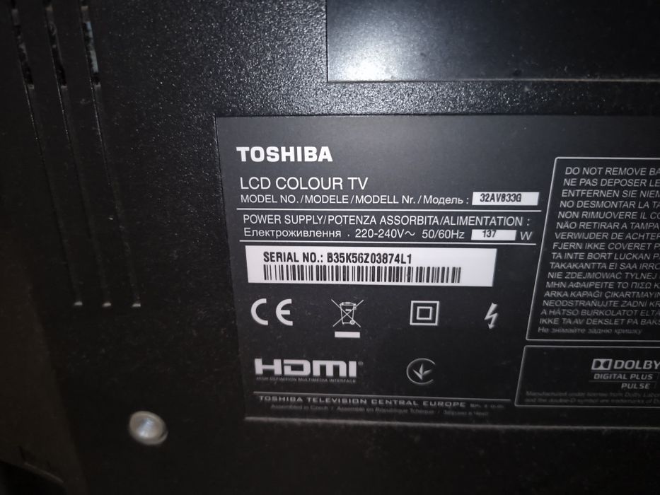 Telewizor Toshiba 32 cale
