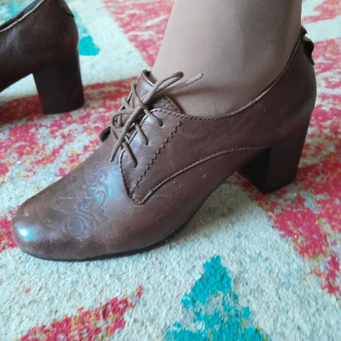 Шкіряні туфлі р.40