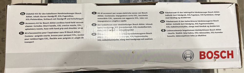 Acessórios para aspirador Bosch Athlet