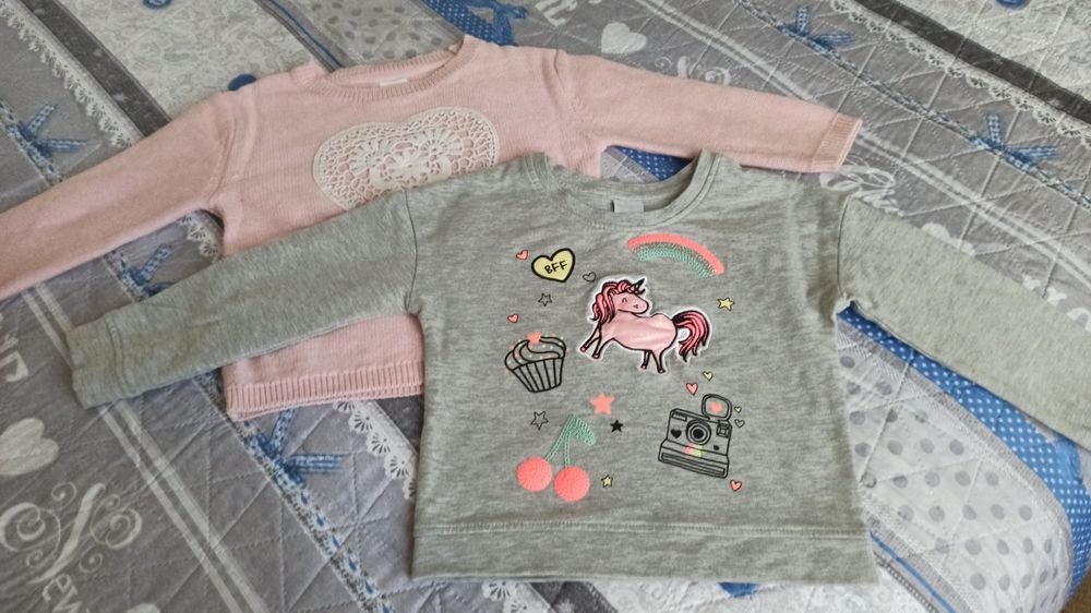 Реглан C&A, свитер C&A для девочки, 4-5лет