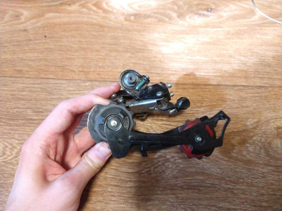 Переключатель задн. Shimano RD-TZ500-D TOURNEY 6-ск, болт