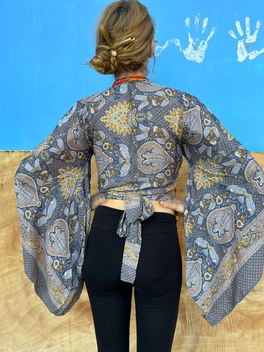 Bobo top bluzka szerokie rękawy