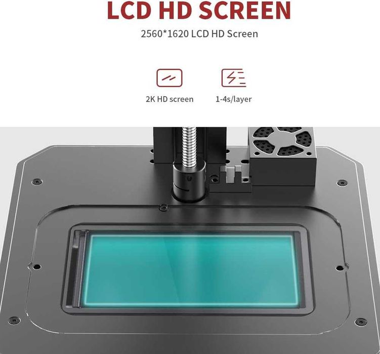 Impressora 3D Resina CREALITY LD-002H + extras