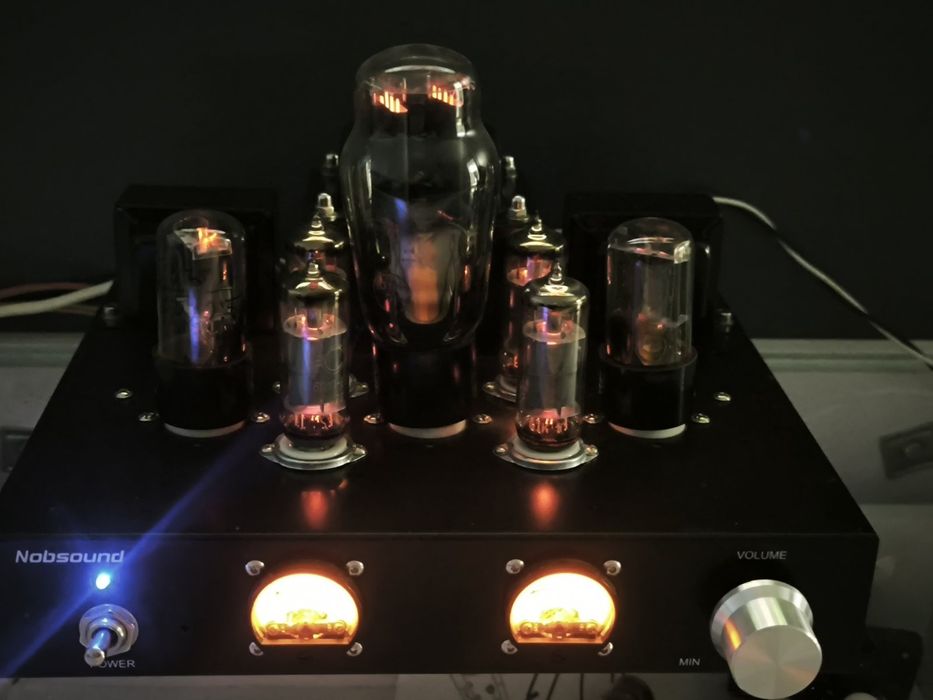 Ламповый підсилювач однотакт стерео