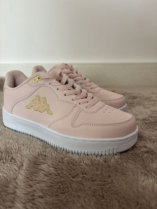 Adidasy Kappa 37 różowe brokat