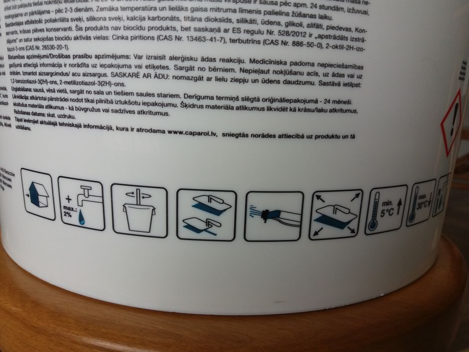 Tynk silikonowy Caparol Capatect AmphiSilan Fassadenputz K15 baranek