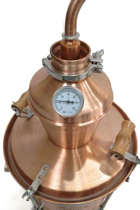 Destylator miedziany kolumnowy 30L