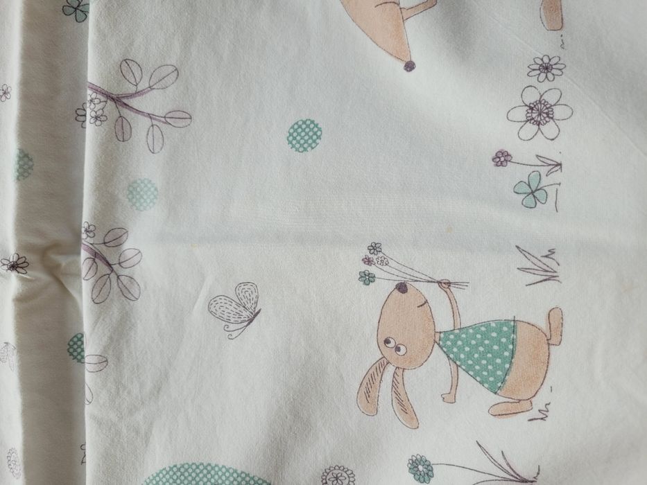 Pościel dziecięca 40x60 90x125 zwierzęta leśne