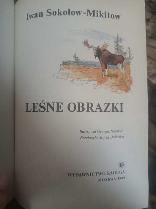 Książka Leśne obrazki Iwan Sokołow-Mikitow