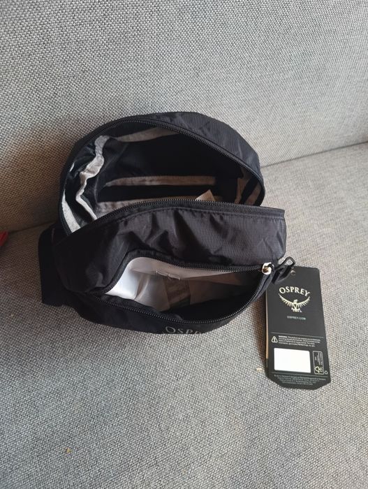Kosmetyczka Osprey Daylite Toiletry Kit czarna  wodoodporna