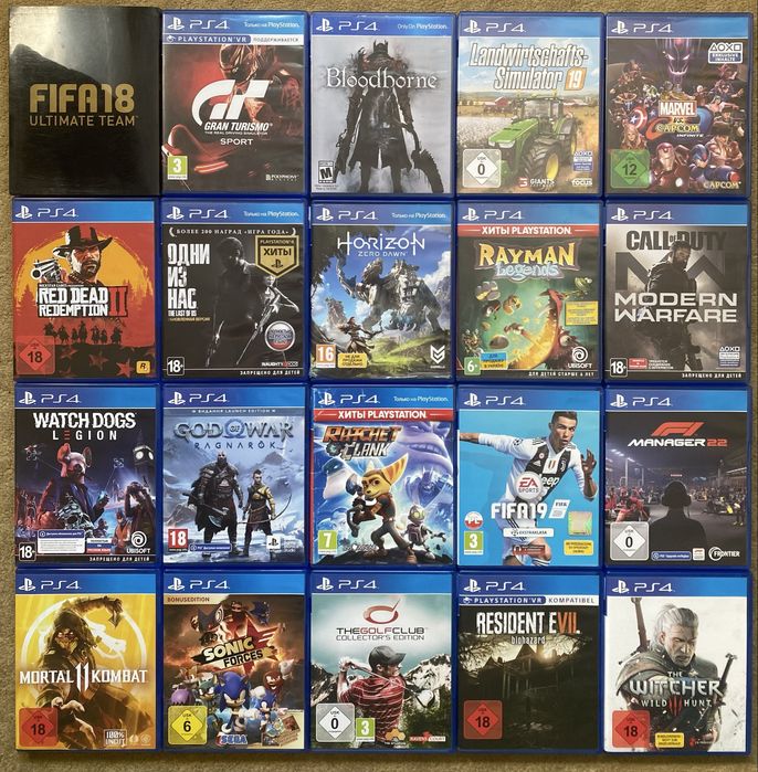 Ігри, диски для плейстейшн 4/5! Playstation 4/5 обмін