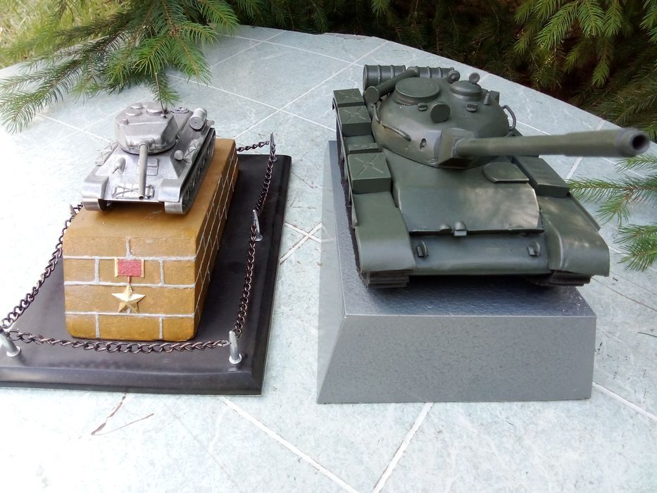 Танк настольный. Большой. 4 кг .