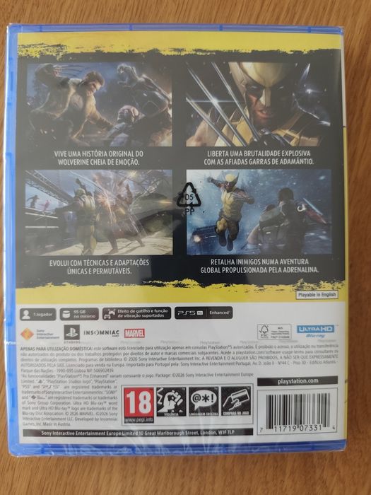 Jogo Wolverine PS5 selado