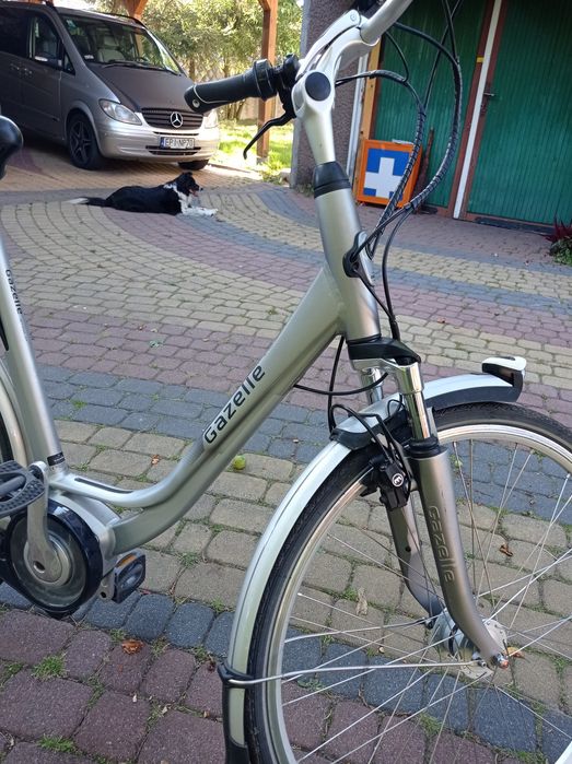 Rower elektryczny Holenderski Gazela Łęki Królewskie • OLX.pl