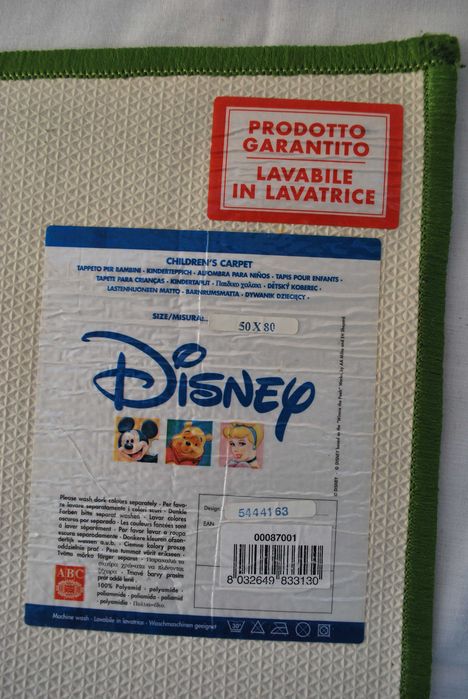 Tapete Pluto da Disney para crianças