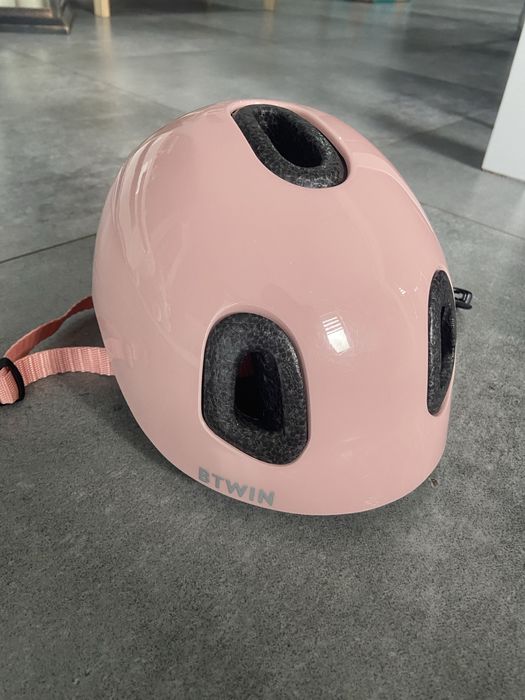 Kask rowerowy dla dziewczynki    B twin