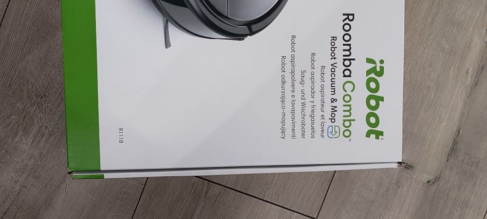 I robot roomba combo sprzątającą mopujący
