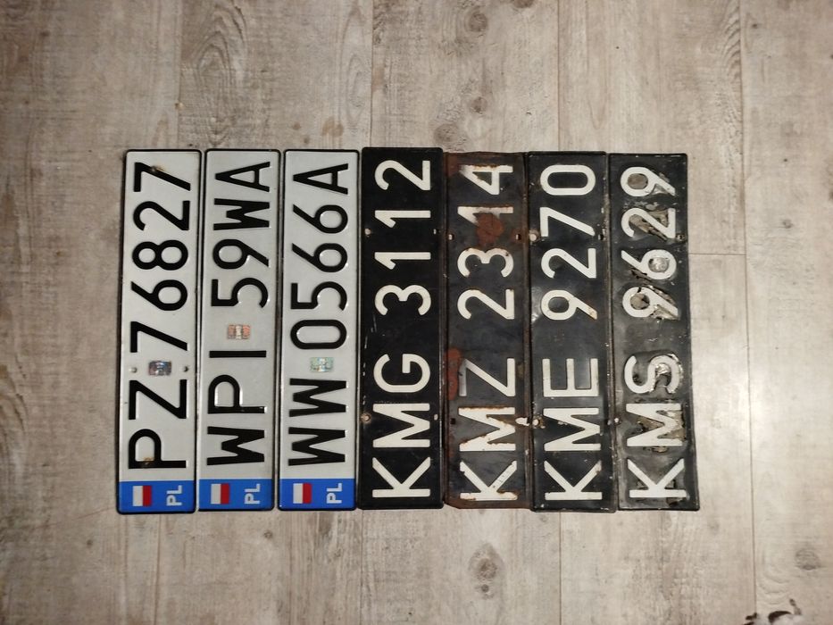 Tablice rejestracyjne