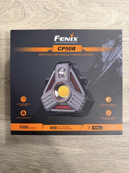 Професійний робочий ліхтар Fenix CP50R з акумулятором