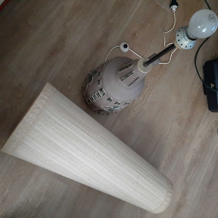 Lampa stojąca z lat 60-70 tych.