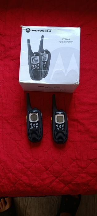 Nowe walkie-talkie, krótkofalówki. Motorola XTR 446.