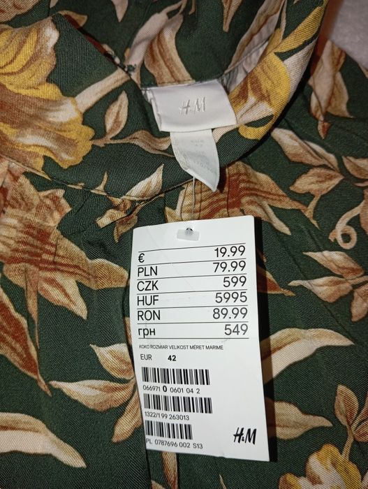H&M nowa sukienka r. 42