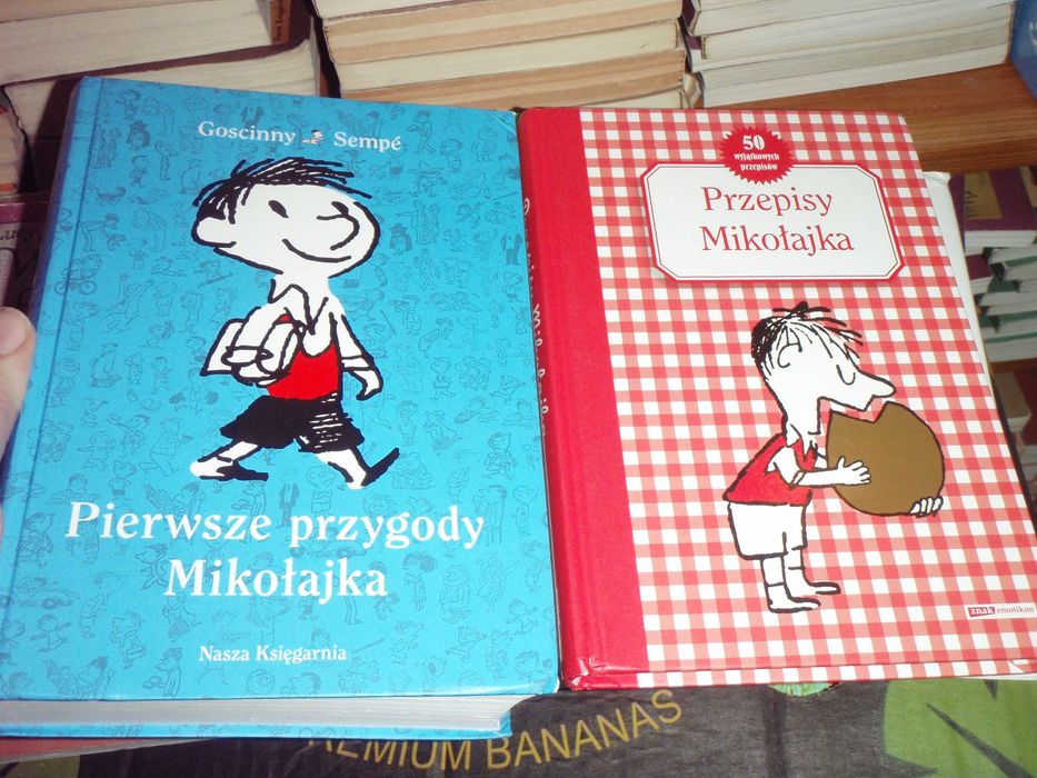 MIKOŁAJEK 3 części Sempe Goscinny + Jaśki + Przepisy Mikołajka