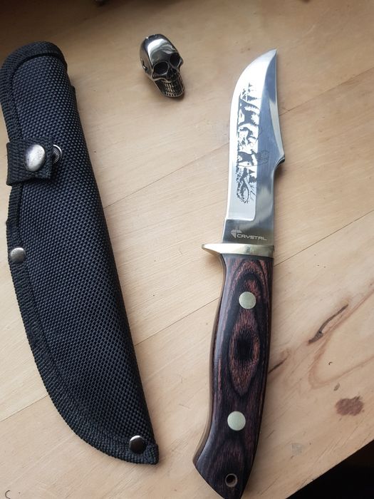 Nóż CRYSTAL myśliwski survivalowy