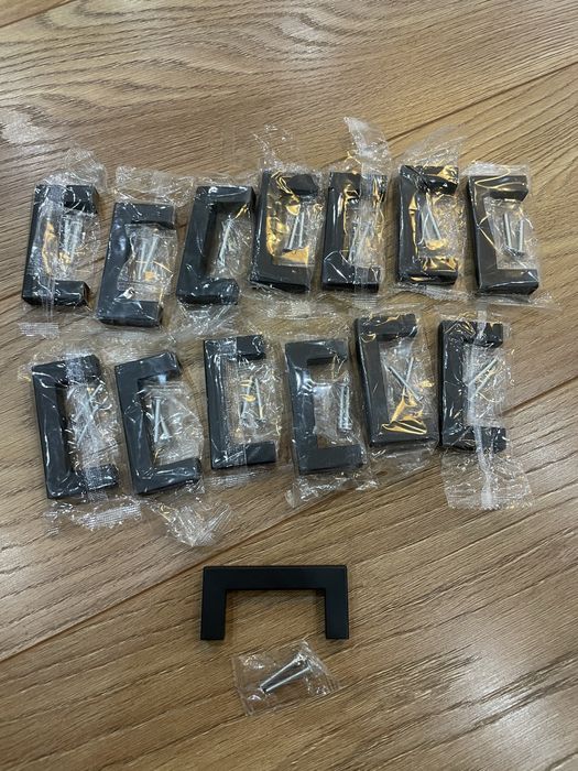 14шт Меблеві ручки металеві з нержавіючої сталі