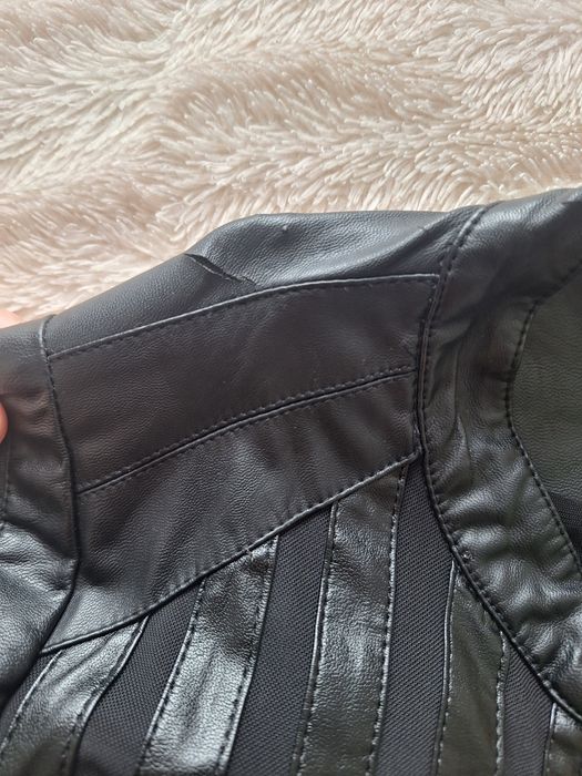 Куртка косуха zebra еко-шкіра