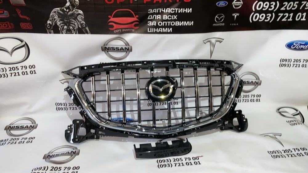 Решетка радиатора Mazda 3 bn 2016 2017 мазда 3 бм бн гриль