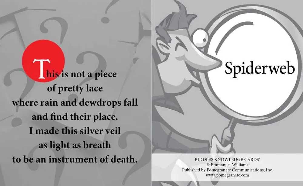 Картки Riddles Knowledge Cards з загадками англійською мовою