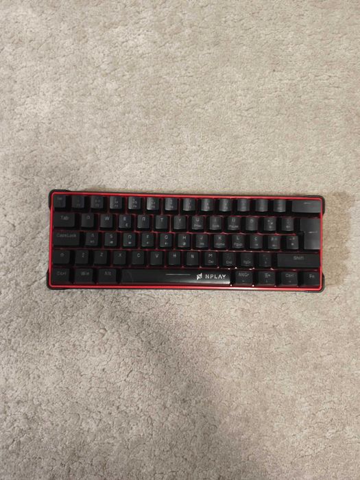 Teclado gamer NPLAY 60%