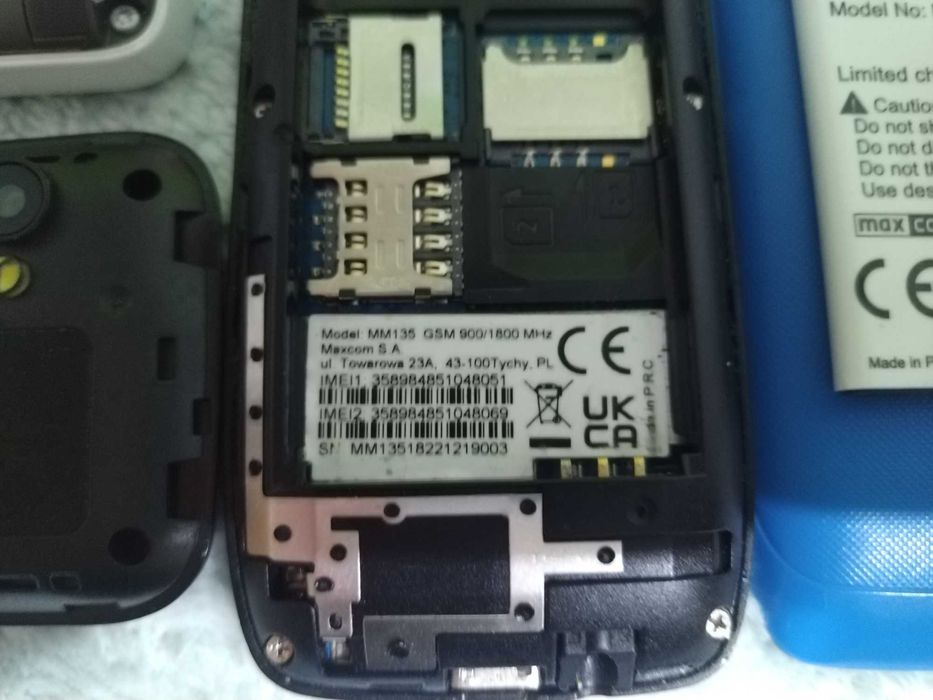 Telemóveis Nokia, SPC e Maxcom.
