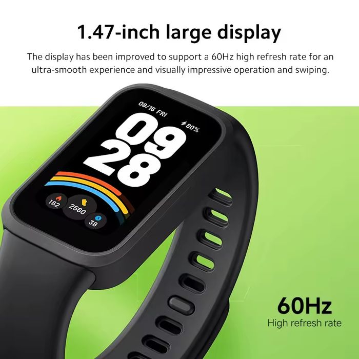 Фітнес годинник Mi Smart Band 9 Active 1.47" до 18 днів смарт Xiaomi