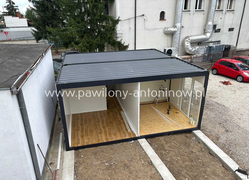 NOWY Pawilon Handlowy Kontener Biurowy Gastronomiczny 35m2