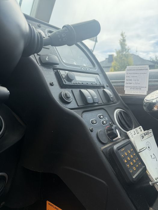 JCB 540 140 Hi-viz Klima Widły Hydr. Serwis Ładowarka Oryginał