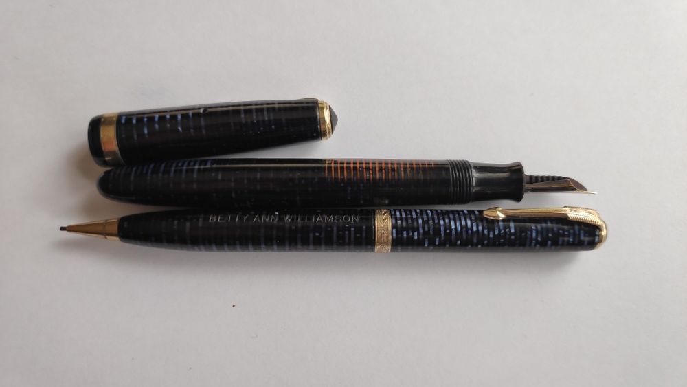 Pióro wieczne Parker Vacumatic zestaw pudełko