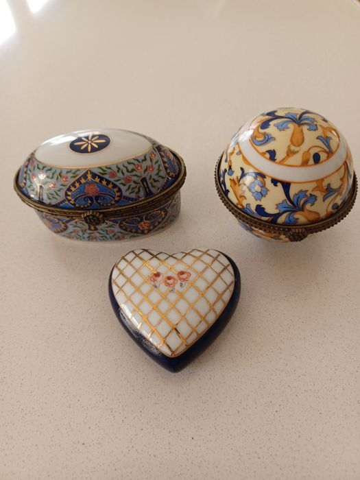 Caixas em Porcelana Nav Collection