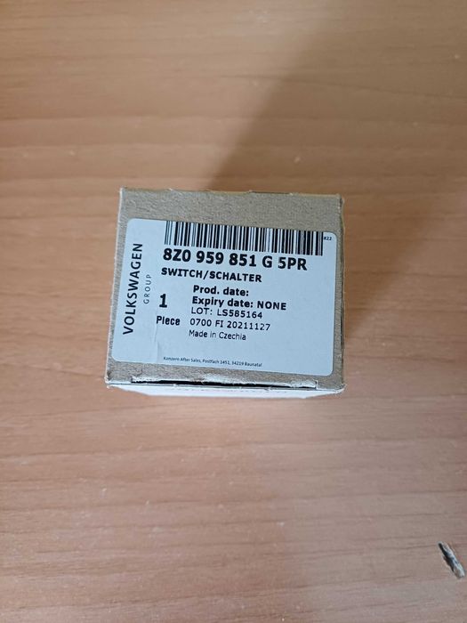 Interruptor para janela do lugar do condutor para Audi A3