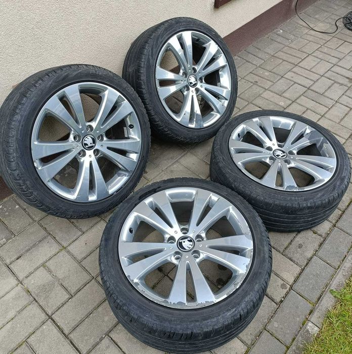 Koła Lato Volkswagen Passat B6 3C0 EOS CC Audi Skoda 18 Cali 5x112 !