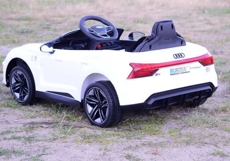 BAWIBUS.PL Auto samochód na akumulator AUDI E-Tron GT 4x4 białe