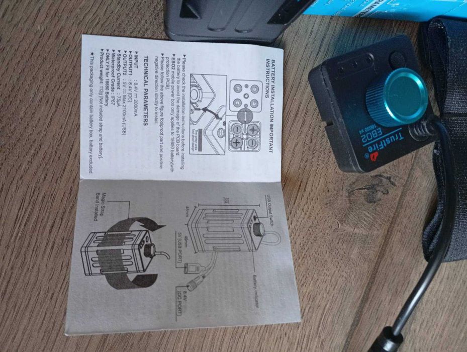 Вело повербанк герметичний 13600mAh