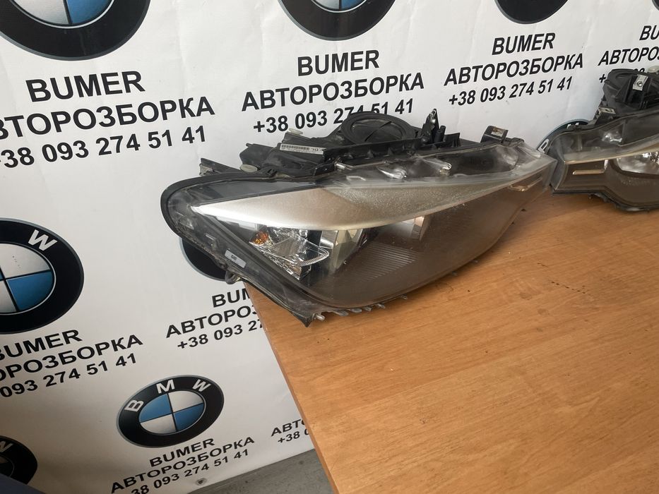 Бмв ф30 фари галоген