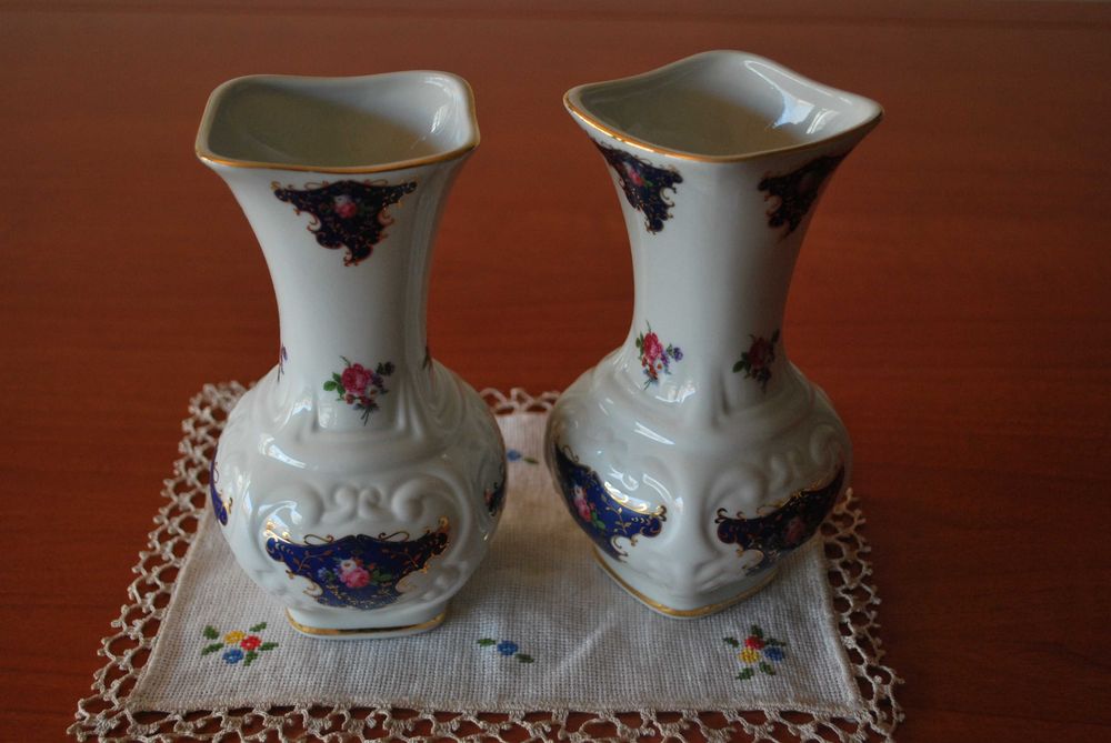 Jarras Porcelana T. Limoges D`Arte Decorada à Mão