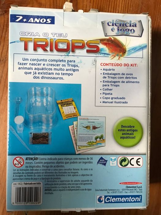 Ciencia e Jogo - Aquário Triops 7+