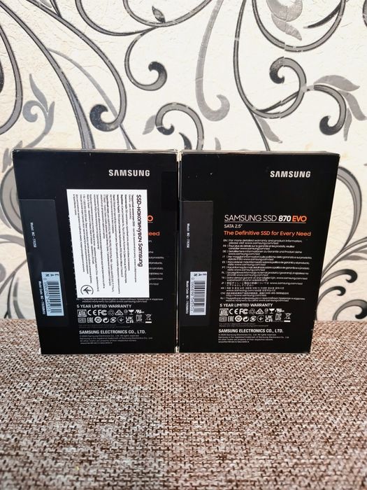 SSD накопичувач Samsung 870 EVO 250 GB (MZ-77E250B/EU)