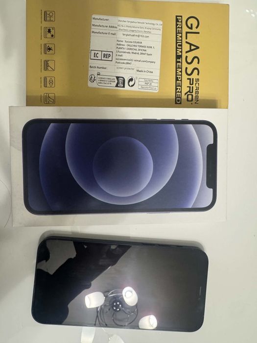 IPhone 12 czarny stan bardzo dobry+pudełko
