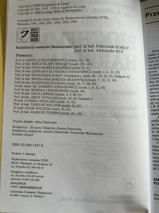 Biochemia Harpera